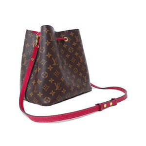 Louis Vuitton NeoNoe Shoulder Brown Monogram Leather Bag